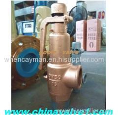 Copper Spring loaded low lift type safety valve