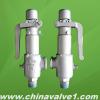 Stainless steel spring loaded low lift safety valve
