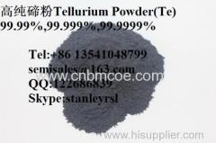 Tellurium powder:-100mesh;-200mesh CAS NO.13494-80-9