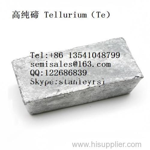 High purity Tellurium Te CAS NO.13494-80-9