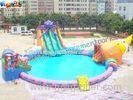 Inflatable Water Toys with durable 0.9MM PVC tarpaulin 30M diameter material for pool