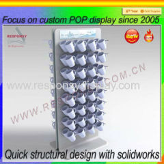 Direct Supply Retail store Cup and Bottle Display Rack