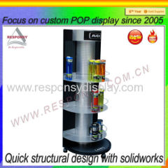 Direct Supply Retail store Cup and Bottle Display Rack