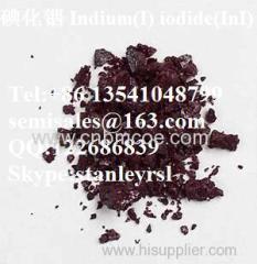 Indium(I) iodide InI CAS NO.13966-94-4