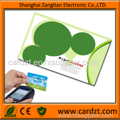 13.56mhz card PVC rfid card