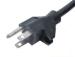 UL certification USA plug 3 pin power cord cable