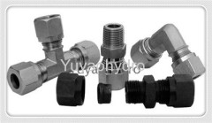 Weld hydraulic fittings for cylinder