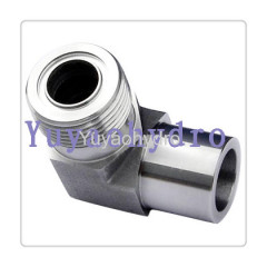 Forging Cross Fittings Hydraulic Adapter for High Pressure