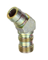 90° Flange Adapters Code 61 Flange to Orfs Tube Fittings