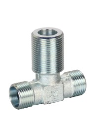90° Flange Adapters Code 61 Flange to Orfs Tube Fittings
