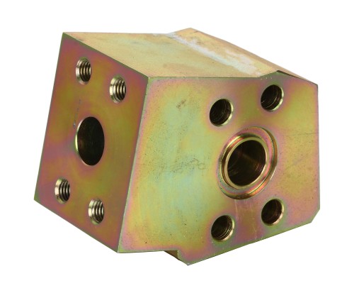 Special Forged Junction Block for Construction Machinery Hyundain