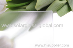 3.2mm low iron super white tempered solar panel coating glass