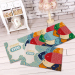 Front door mat bathroom Living Room Rug hallway warm strong water absorption Tropical Fish bones carpet YD201504