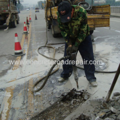 Concrete bridge deck pothole repair