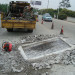 Concrete bridge deck pothole repair