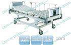 Comfortable 3 Function Manual Hospital Bed With Silent Castors and Bedside cabinet
