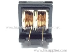 ET 28 with inner core bobbin (4 slots) for high-frequency transformer