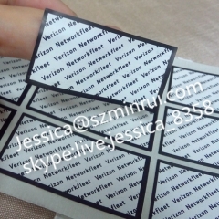 Custom Destructible Eggshell Seal Stickers for One Time Use Tamper Proof Paper Safety Seal Stickers for Box