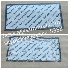 Custom Destructible Eggshell Seal Stickers for One Time Use Tamper Proof Paper Safety Seal Stickers for Box