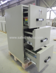 mechanical Fireproof file cabinet 3 drawer -office supplier