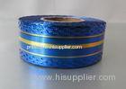 Metallic with lace and gold line craft ribbon by 20 yards 32mm for Christmas gift wrap