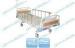 Luxurious Rolling drive medical hospital beds With Aluminium Collapsible Side Rails