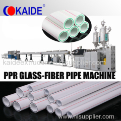 Three layer PPR glassfiber composite pipe production line KAIDE