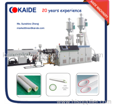 Three layer PPR glassfiber composite pipe production line KAIDE