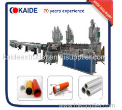 Overlap welding Multi-layer PEX-AL-PEX/PPR-AL-PPR composite pipe production line