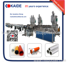 Overlap welding Multi-layer PEX-AL-PEX/PPR-AL-PPR composite pipe production line