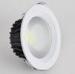 2500Lm 30w Cob LED Round Downlight Dimmable For Shop / Home Lighting