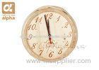 Round Natural White Pine Sauna Sand Timer Clock Hourglass For Dry Sauna Room