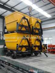 customized mine car for bucket tipping transportation can for mine coal use