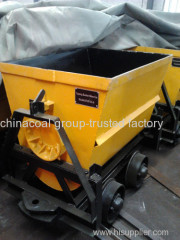 customized mine car for bucket tipping transportation can for mine coal use