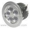 15W 618lm Lumen 95mm Diameter LED Ceiling Spotlights With 25 / 45 / 60Beam Angle