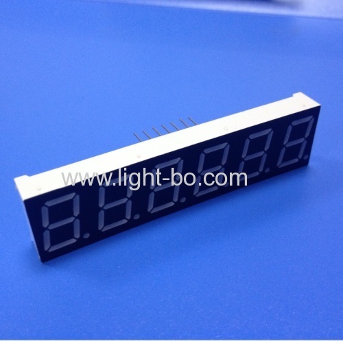 Ultra Red Custom 6 Digit 14.2mm 7 Segment LED Display for weighing scale indicators