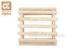 Original Solid Wood Lamp shade / wooden light shades For Dry / infrared sauna