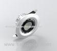 6W cutout 70mm Diameter 90mm LED Downlighters With 120 Degrees Angle SAA certification