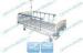 Multi - function Manual Hospital Bed with accompany chair and 2pcs screw rods