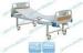 Multi - Functions Manual hospital adjustable beds for home with Bedside cabinet