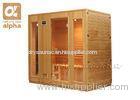 6 - 8 Person Solid Traditional steam and sauna room For Relaxing With Family Together