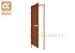 ISO CE Approved Home Sauna Glass Door With Brown Tempering Glass SD - 04