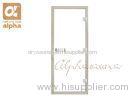 Clear Rails And Styles Sauna Glass Door Groove Cedar 1890 * 690 * 60 / 80MM Glass