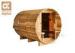 Stylish Grade A Wooden Red Cedar Steam Sauna Barrel Room for 5 - 6 Person