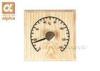 Solid Wooden Thermometer Hygrometer Temperature for Dry Sauna Room Accessories