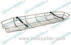 Sturdy and flexible Stainless steel rescue basket stretcher with two safety belts