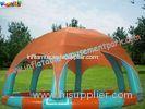 Outdoor PVC tarpaulin Inflatable Water Blow up Pool with tent for Paddle / Bumper Boat