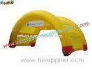 Yellow color Inflatable advertisement arch rip-stop nylon material