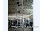 1.35m Double Width Portable Aluminum Scaffolding Corrosion Resisstance