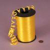 PP Solid Embossed Yellow green Curling Ribbon 5mm X 500y for gift decoration